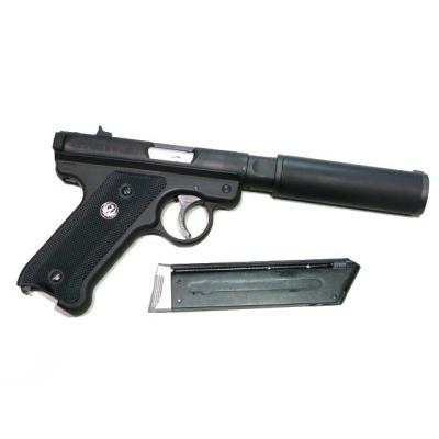 マルシン工業 RUGER .22 Mk1 ASSASSINS Silencer model Black HW
