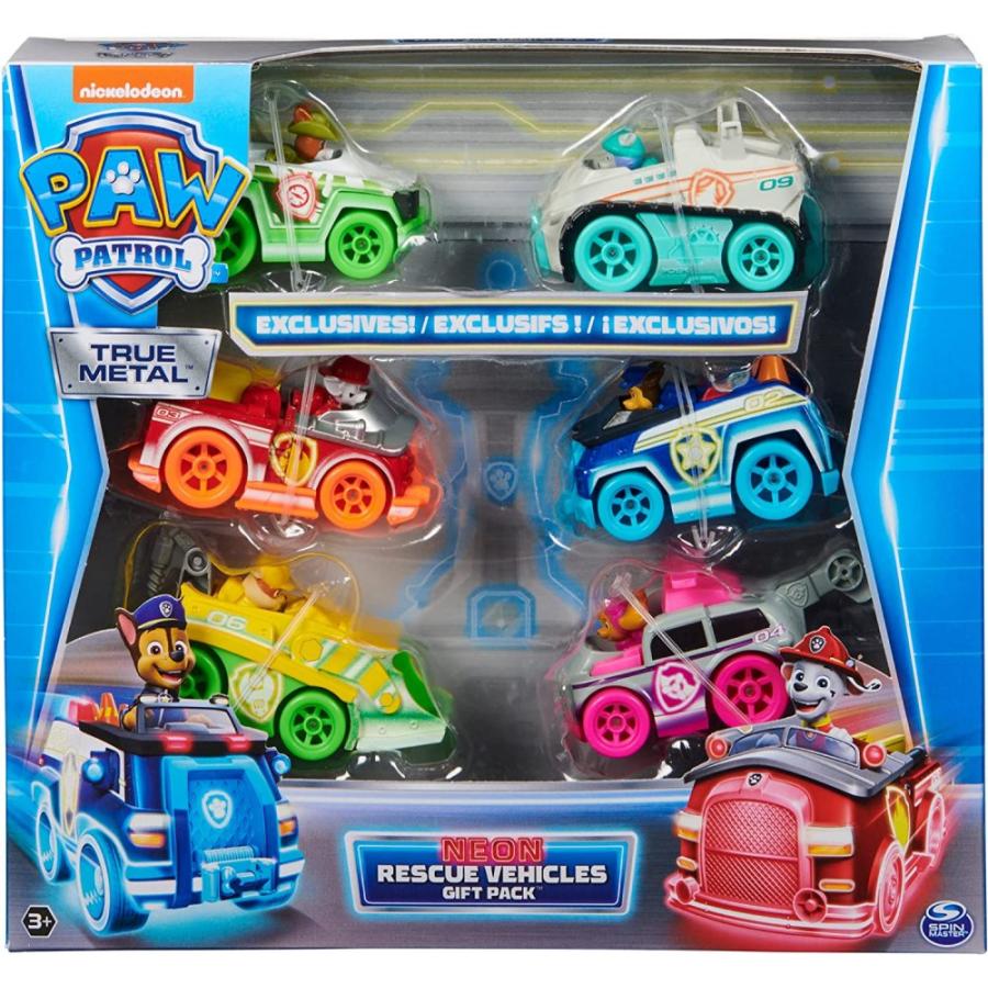 パウパトロール おもちゃ ミニカー ダイキャストビークルギフトセット