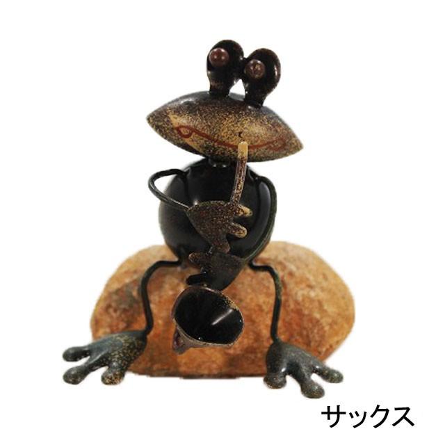 カエルの演奏オブジェ カエル雑貨 楽器雑貨 カエルの置物 カエルの楽団
