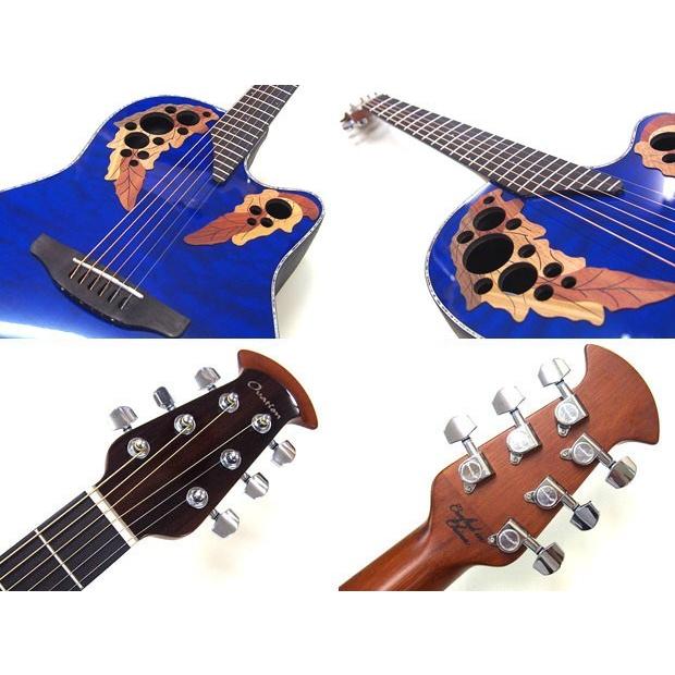 Ovation（オベーション） CE44P 8TQ Carib Blue エレアコ アコギ