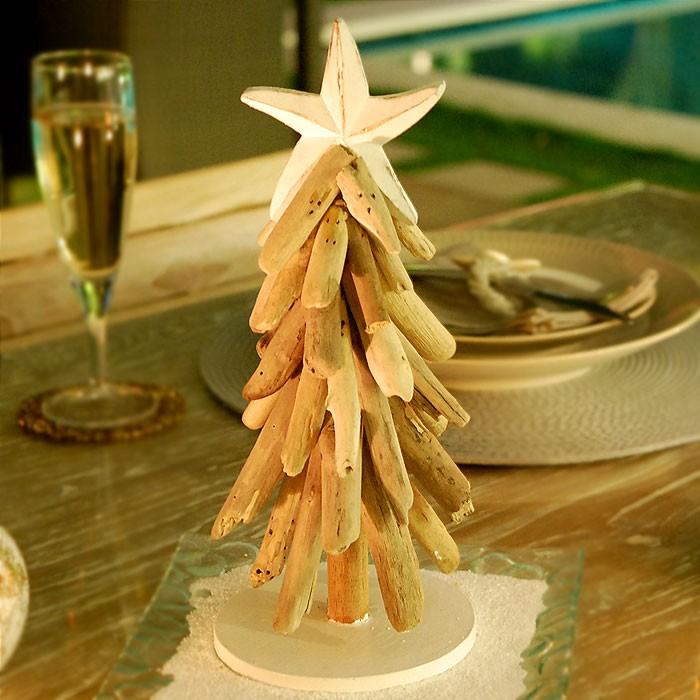 ELEMENTS クリスマスツリー 流木ツリー 卓上型 置物 デコレーション