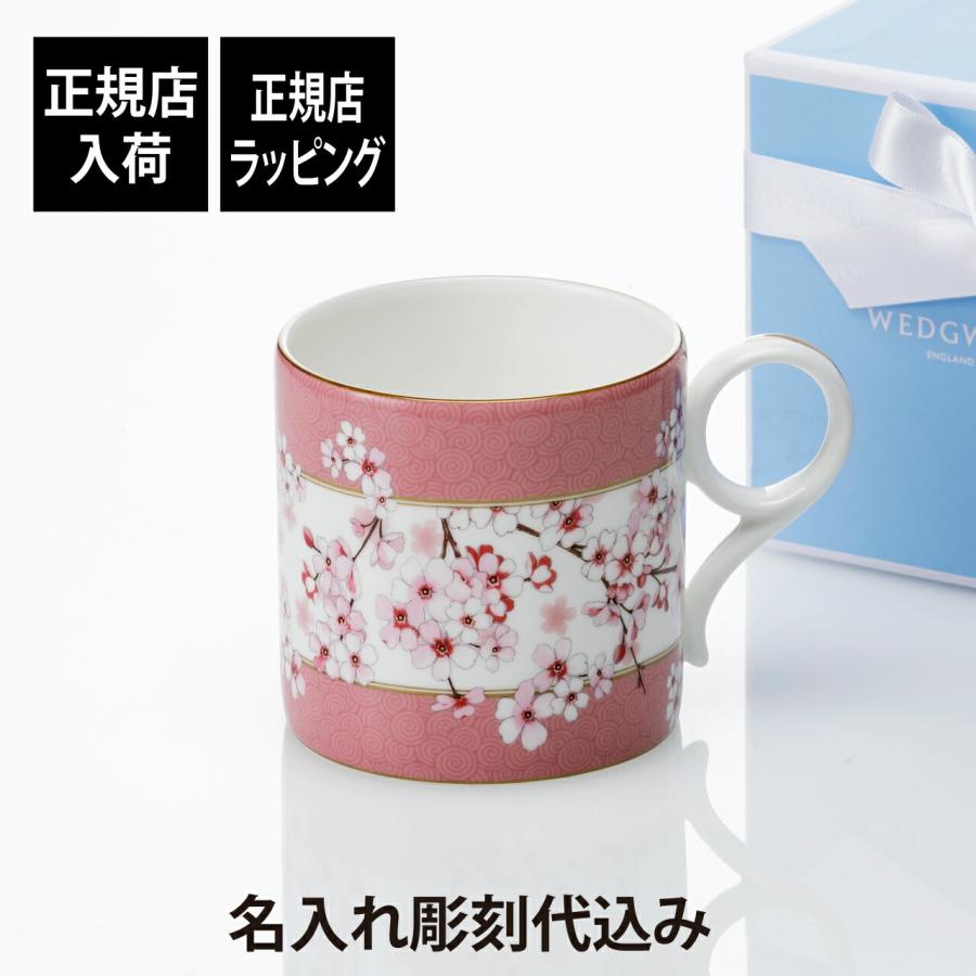 WEDGWOOD（ウェッジウッド） ワンダーラスト 東京マグ 桜 ボーダー