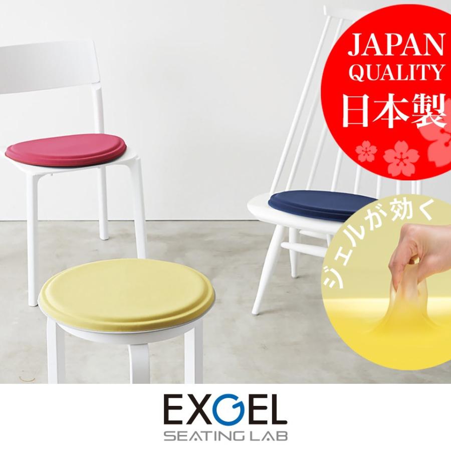 EXGEL（エクスジェル） ジェルクッション クッション 腰 姿勢 腰痛