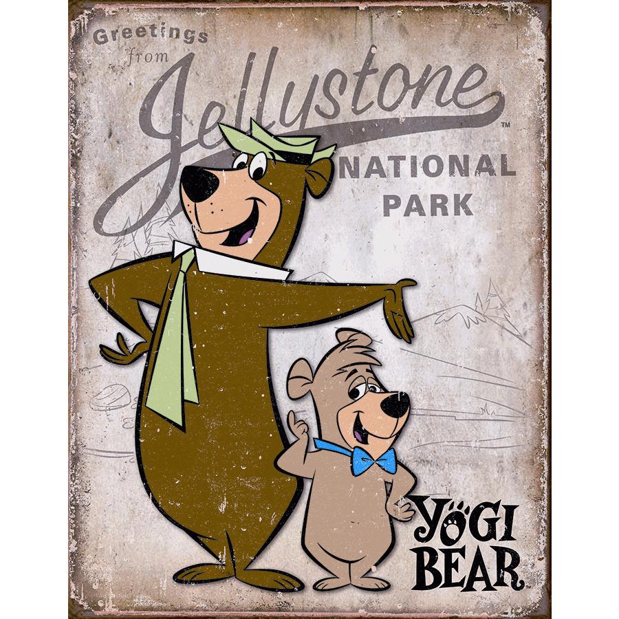 1875 アメリカンインテリアサインボード ヨギ・ベア クマゴロー Yogi
