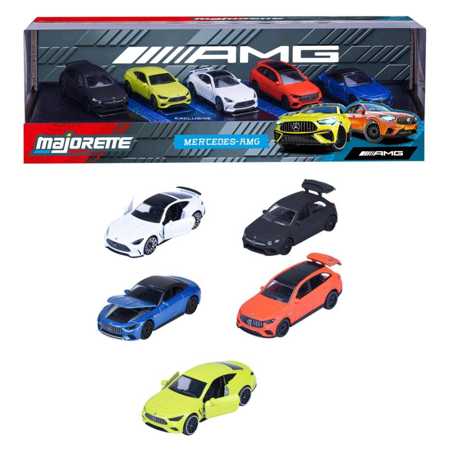 majorette マジョレット 1/64 メルセデス AMG ミニカー ギフトパック
