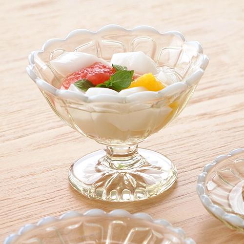 廣田硝子 ＼2/25はポイント10倍／ 廣田硝子 雪の花 アイス&トレー揃い