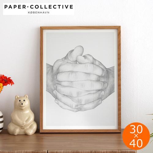 2/25はポイント10倍／ ポスター 北欧 30×40 cm Folded Hands