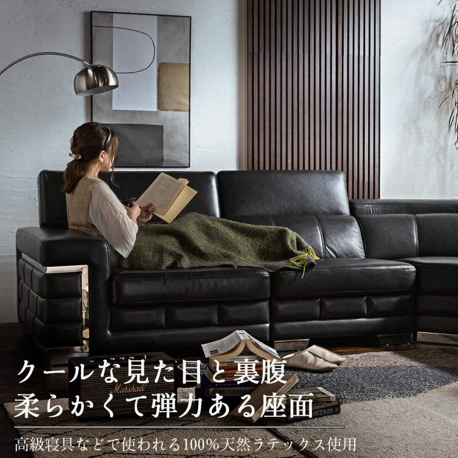 ソファー コーナーソファ カウチソファ ソファ 本革 レザー イタリア