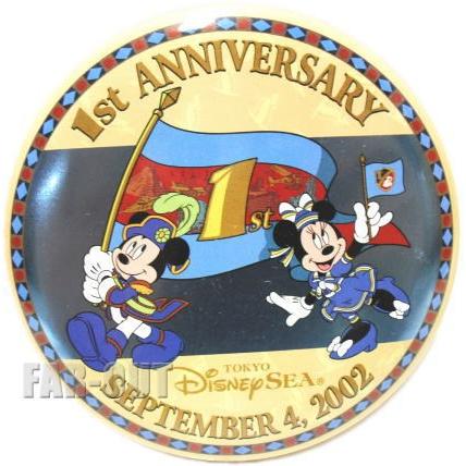 東京ディズニーシー 1周年記念 2002年 アニバーサリー ミッキー