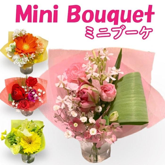 ミニブーケ 生花 送料無料 卒園 卒業 切り花 卒業式 : フラワーアルス