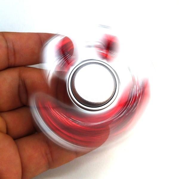 ハンドスピナー フィジェットスピナー ストレス解消 ADHD用 脳トレ(Fi