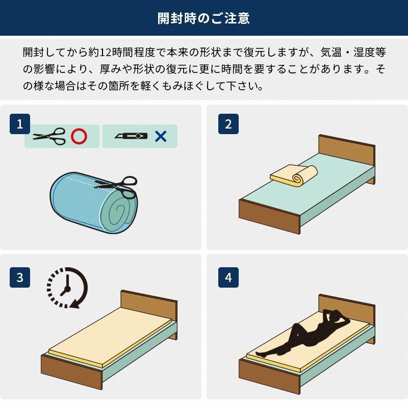 西川（nishikawa） 高反発マットレス シングル ネオステージ 三つ折り