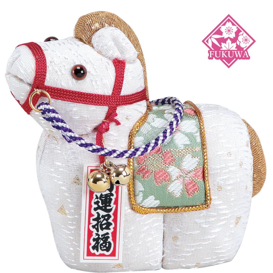木目込み 人形 干支 キット 午 うま (NO.26 金らん) 型紙 布付き 正月