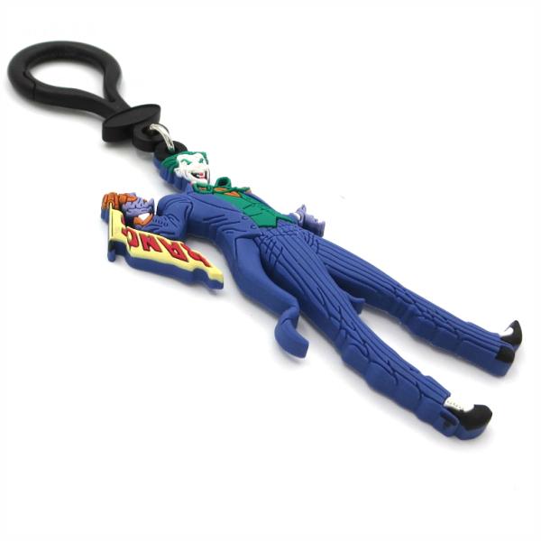 ジョーカー キーホルダー ラバー キーリング アメコミ キャラクター