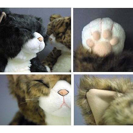 Cuddly(カドリー） ねこのぬいぐるみ 猫の「ピンカートン」 茶トラ