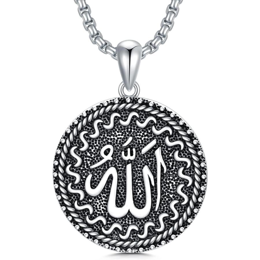 並行輸入品】Seiyang Allah ネックレス スターリングシルバー イスラム