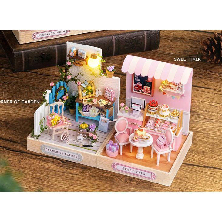 ドールハウス 手作り キット セット ミニチュア happinessシリーズ