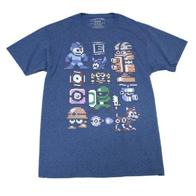 カプコン（CAPCOM） ロックマン 8bitキャラクター Tシャツ : フロッグ