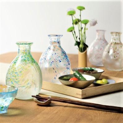 東洋佐々木ガラス 徳利 ガラス ハンドメイド 酒器 250ml 1.5合