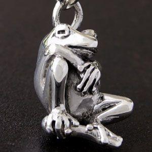 シルバーアクセサリー ペンダント カエル・蛙 メンズ・レディース