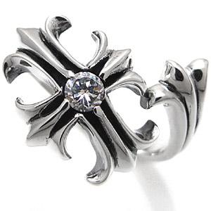 シルバーアクセサリー シルバーリング 指輪 メンズ リング クロス