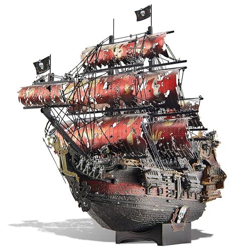 Piececool(ピースクール) 立体パズル 金属製 アン女王の復讐号II 帆船
