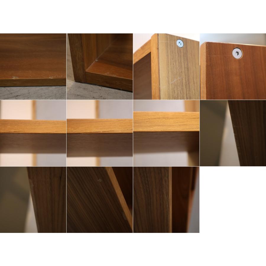 無印良品（MUJI） ウォールナット スタッキングシェルフ 5段オープン