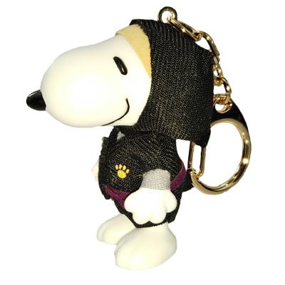 SNOOPY（スヌーピー） キーホルダー コスチューム 忍者BK : keyshop99