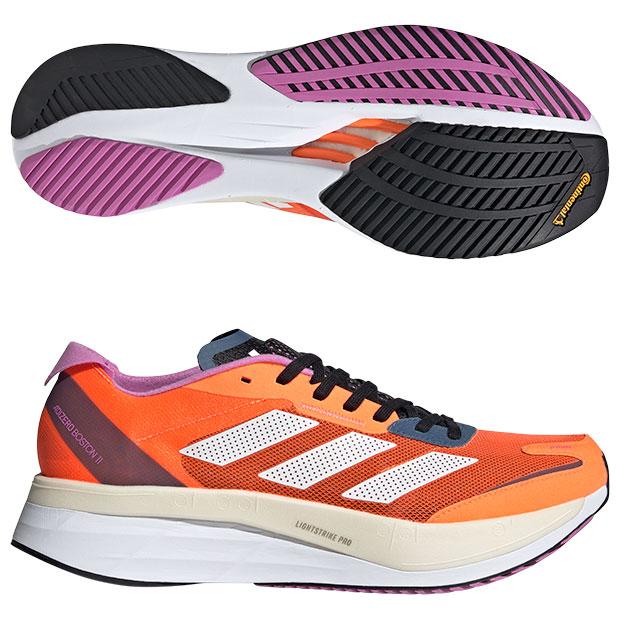 adidas（アディダス） アディゼロ ボストン 11 M ソーラーオレンジ