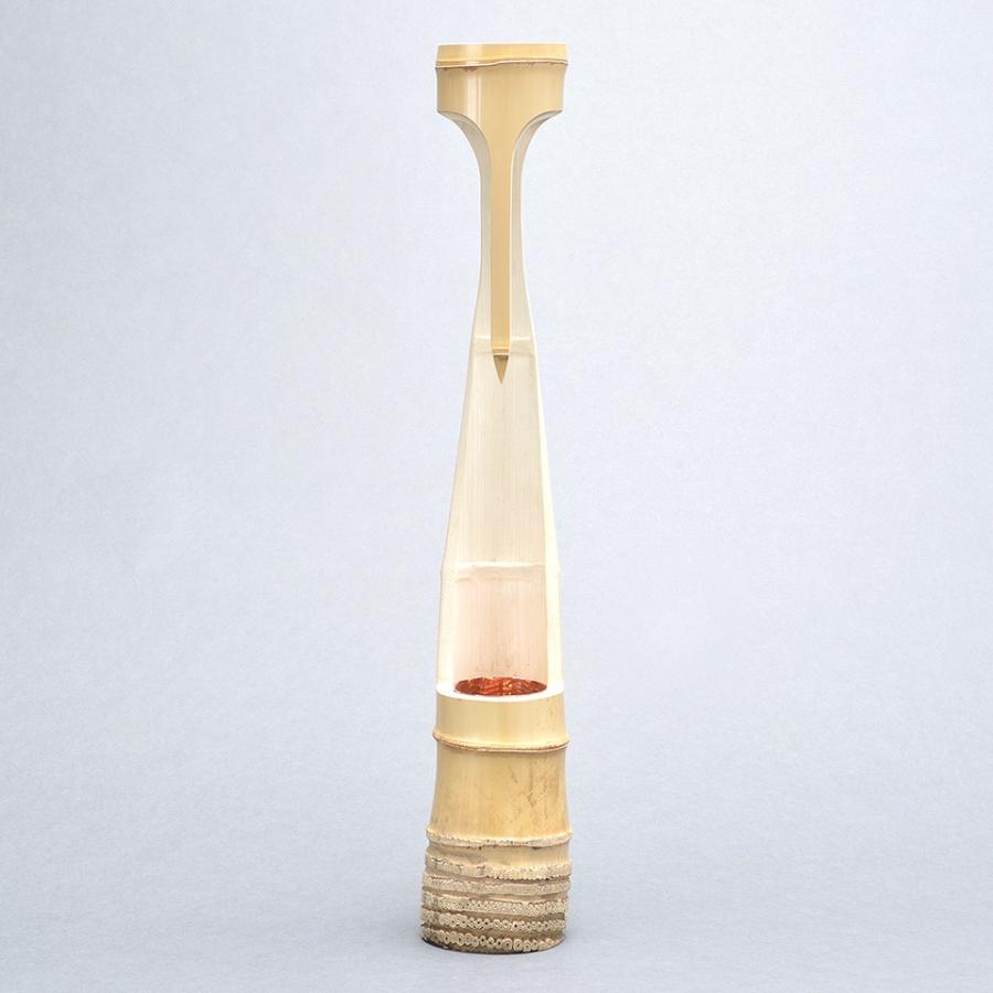 花器 竹 竹器 生け花 仙鶴(根付) : フラワーショップ花楽 Yahoo!店