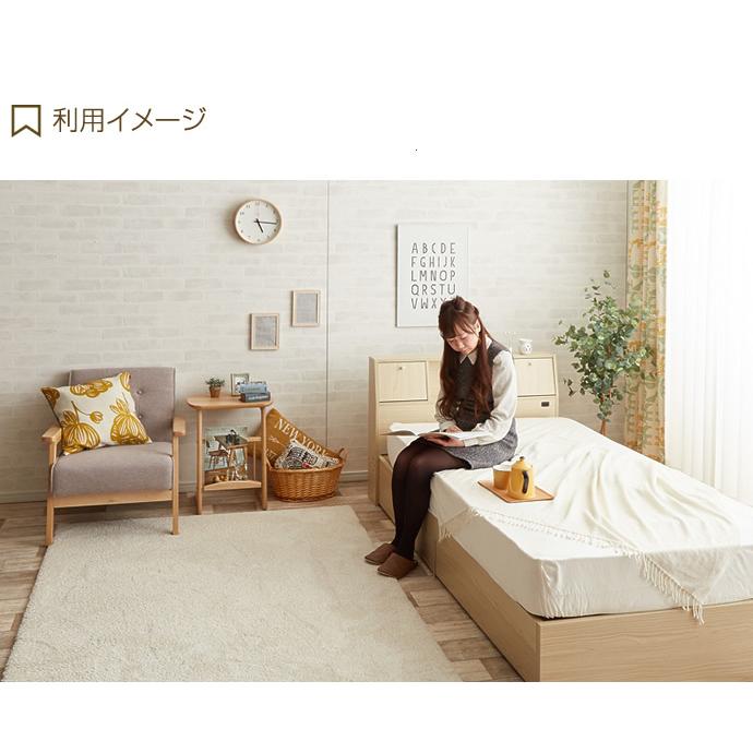 フレームのみ 】ベッド 収納付きベッド セミダブル フレーム 引き出し