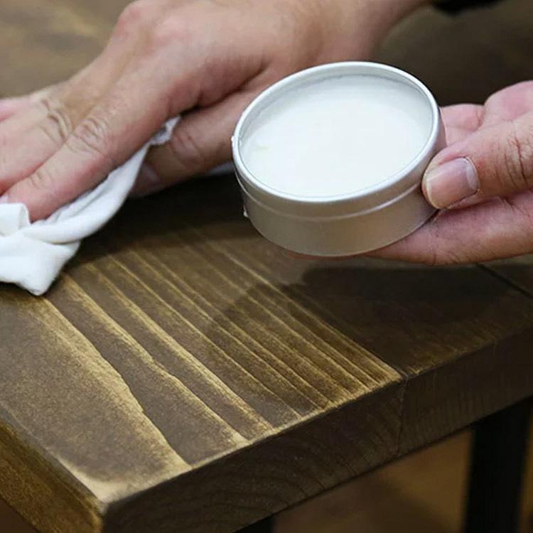 天然素材 蜜蝋 みつろう ワックス 60ml お手入れ メンテナンス WAX