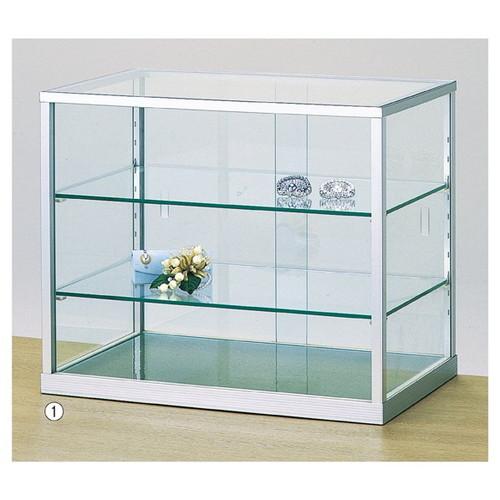 本体) 卓上ガラスショーケース W45×H43.7cm / kp38-106-6-5 : 看板材料