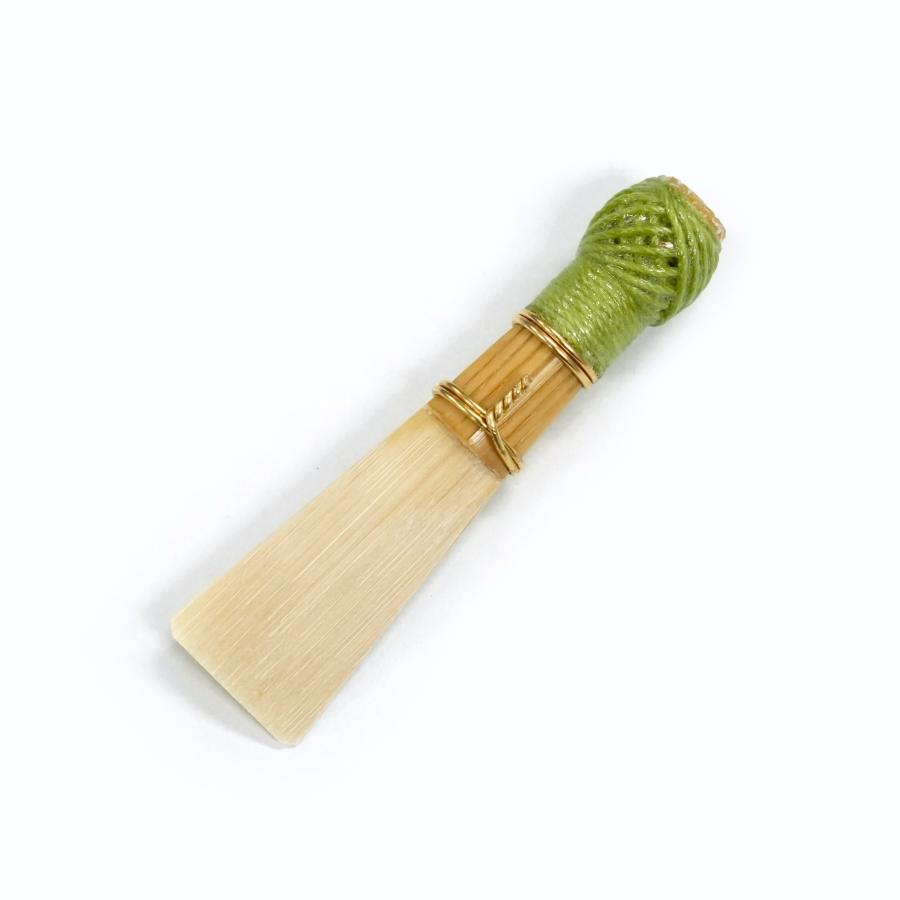 ファゴット 完成リード 大澤聡史 M（薄緑糸） : 管楽器専門店ダク