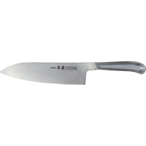 包丁 日本橋木屋 No.222 全身鍛造 ステンレス 鎌型 三徳包丁(洋) 18cm