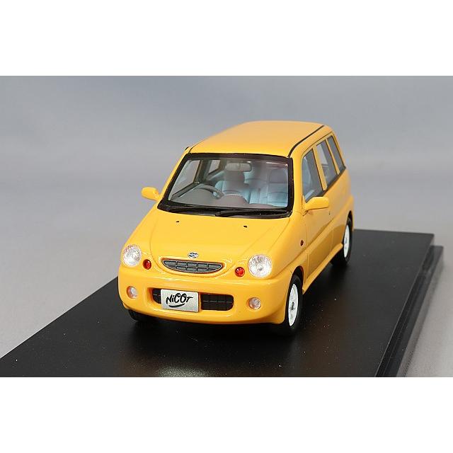 ハイストーリー 1/43 スバル プレオ ニコット 2002 マンダリンイエロー