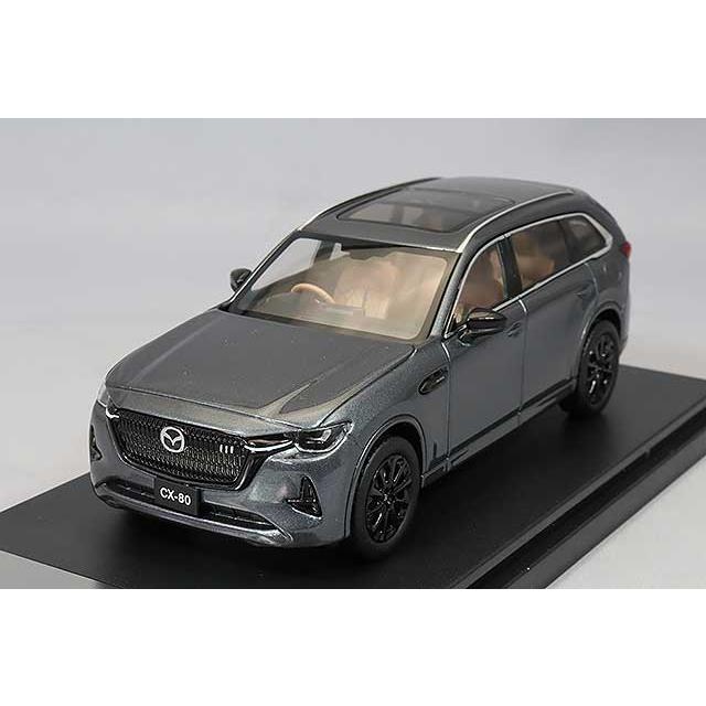 ハイストーリー 1/43 マツダ CX-80 2024 マシーングレープレミアム