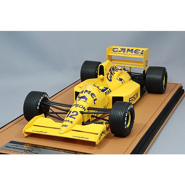 テクノモデル 1/18 ロータス 101 F1 1989 オーストラリアGP #12 中嶋悟