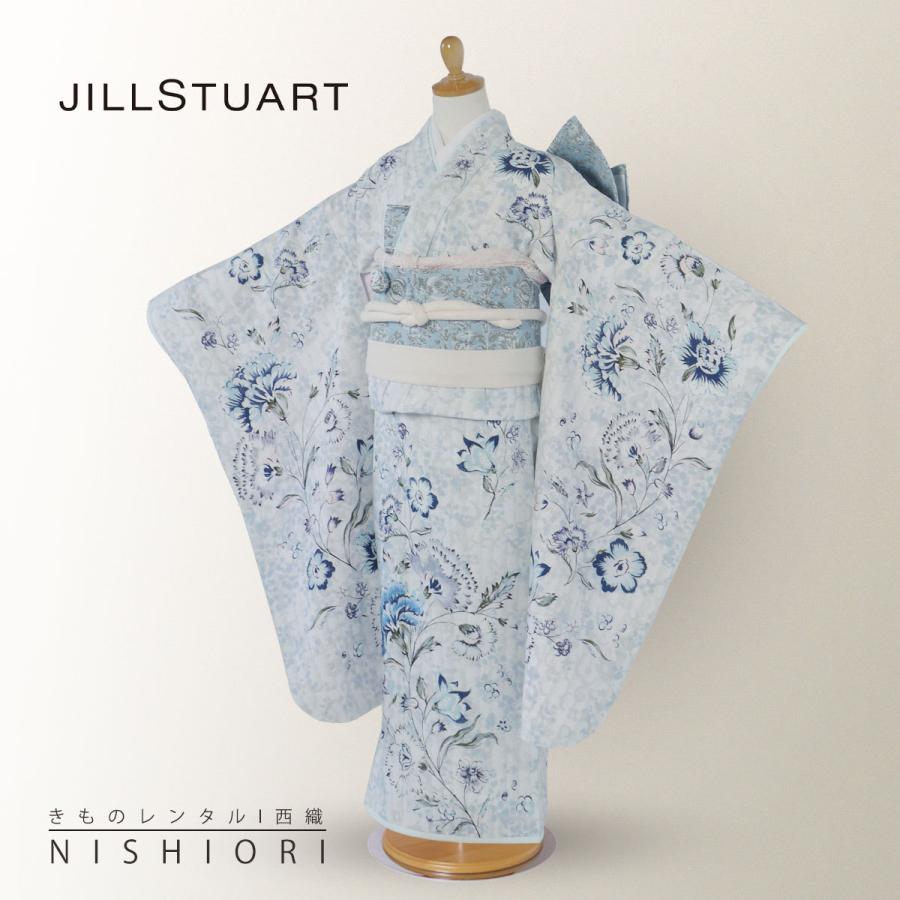 NISHIORI JILLSTUART レンタル商品 7歳の七五三 女の子 四つ身 着物 帯