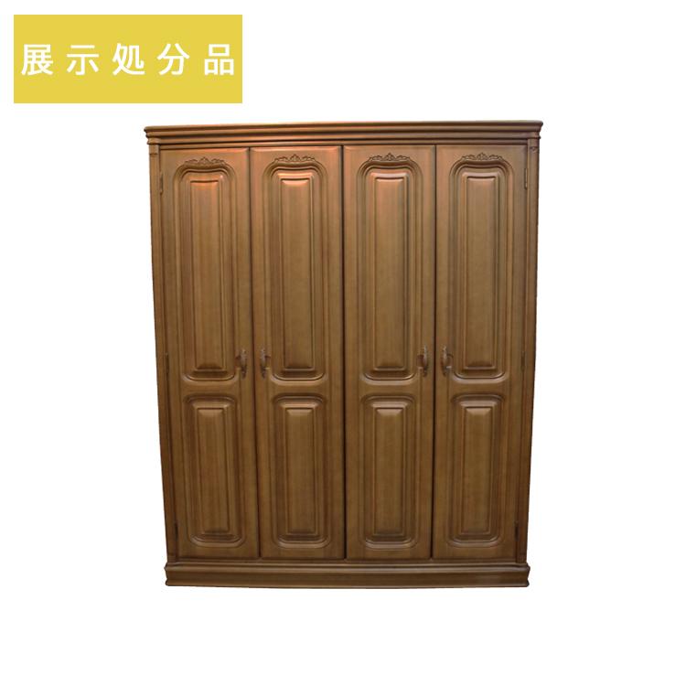 洋服タンス単品 マローネ 高級婚礼家具 展示現品処分 4枚戸 洋服タンス