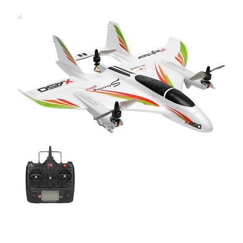 W20230062 ラジコン 飛行機 グライダー Wltoys xk X450 2.4グラム 6CH