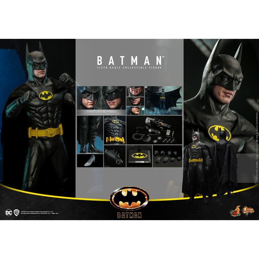 ホットトイズ ムービー・マスターピース バットマン 1/6スケール