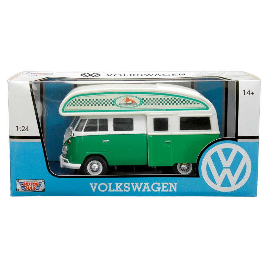 ミニカー 1/24 MOTORMAX 1960 VW フォルクスワーゲン タイプ2 ワーゲン