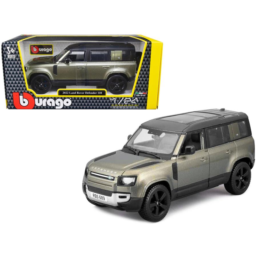 ミニカー 1/24 ブラゴ 2022 ランドローバー ディフェンダー 110