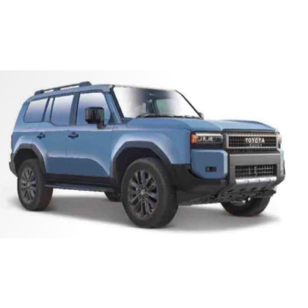 ミニカー 1/24 トヨタ ランドクルーザー ランクル 250 青色 maisto