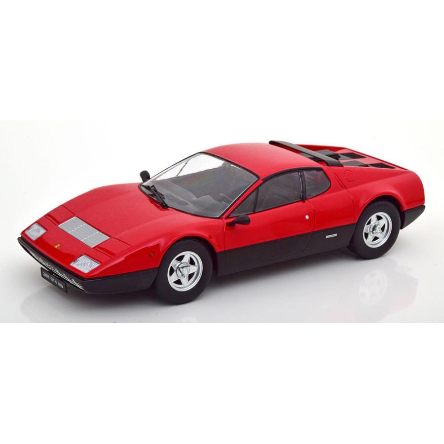 ミニカー 1/18 1973 フェラーリ 365 GT4 BB 赤黒色 予約商品 : HOTTOYS
