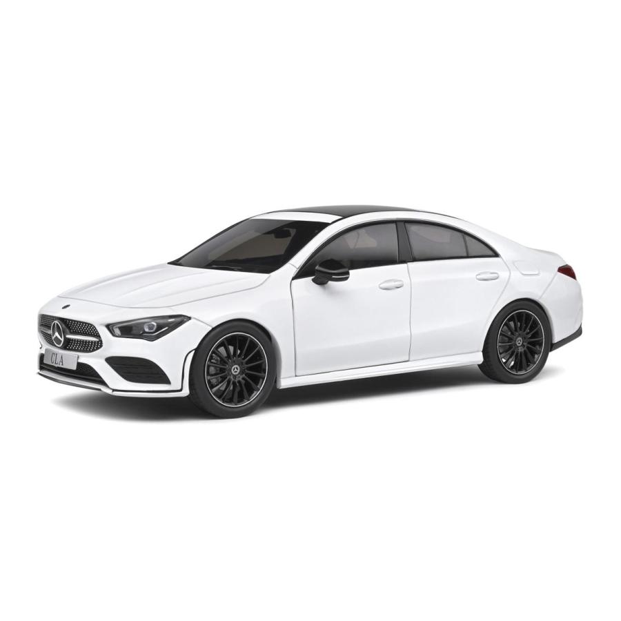 ミニカー 1/18 メルセデスベンツ 2019 CLA AMG 白 1/18 Solido