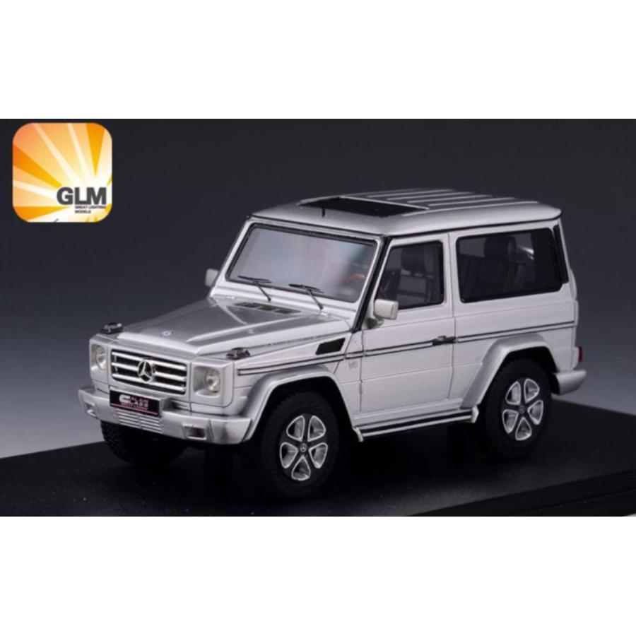 ミニカー 1/43 メルセデスベンツ G500 ゲレンデ 銀色 GLM 2012