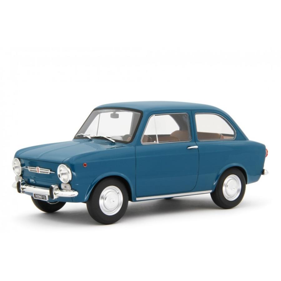 ミニカー 1/18 フィアット 850 ベルリーナ 青色 1964 FIAT 予約商品