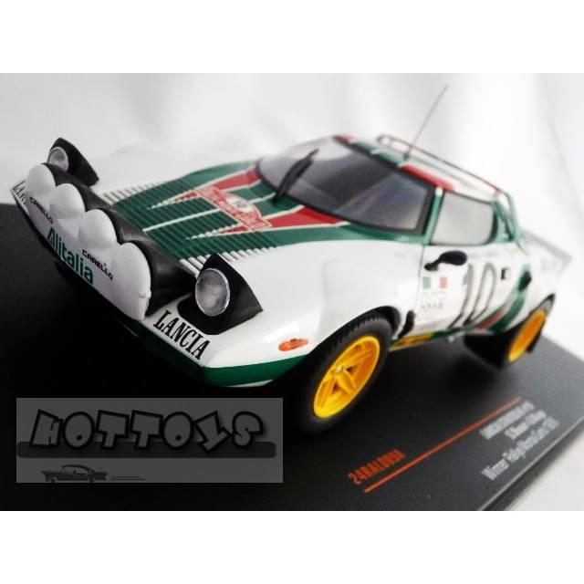 ミニカー 1/24 ランチア ストラトス ＃10 アリタリア イクソ IXO 1/24